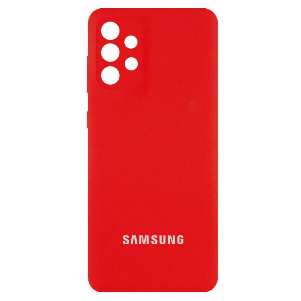 

Чехол Silicone Cover Full Camera (AA) для Samsung Galaxy A52 4G / A52 5G Красный / Red