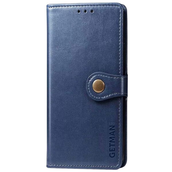 

Кожаный чехол книжка GETMAN Gallant (PU) для Samsung Galaxy A52 4G / A52 5G Синий