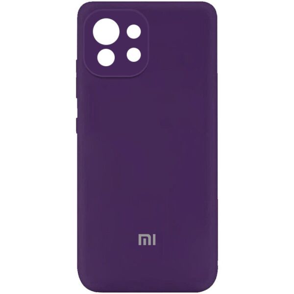 

Чехол Silicone Cover My Color Full Camera (A) для Xiaomi Mi 11 Lite Фиолетовый / Purple
