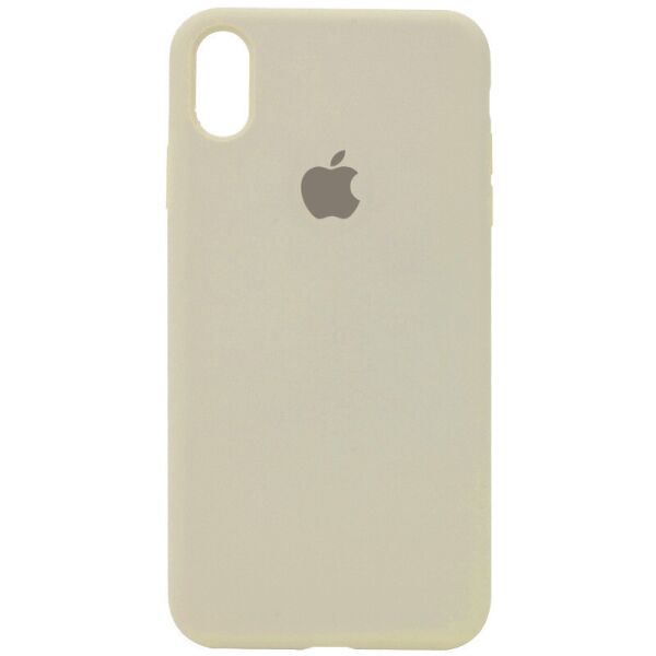 

Чехол Silicone Case Full Protective (AA) для Apple iPhone X (5.8") / XS (5.8") Бежевый / Antigue White