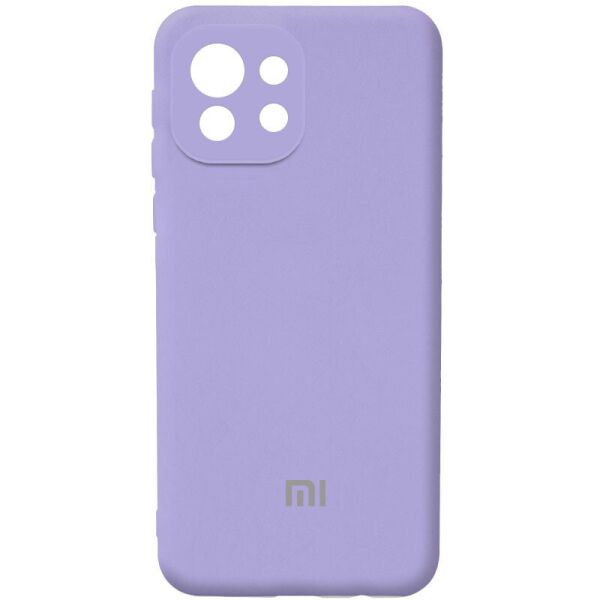 

Чехол Silicone Cover Full Camera (AA) для Xiaomi Mi 11 Lite Сиреневый / Dasheen