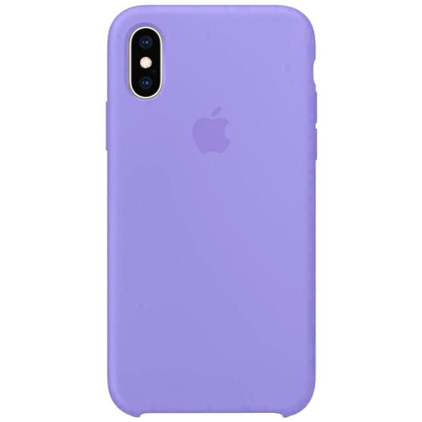 

Чехол Silicone Case (AA) для Apple iPhone X (5.8") / XS (5.8") Сиреневый / Dasheen