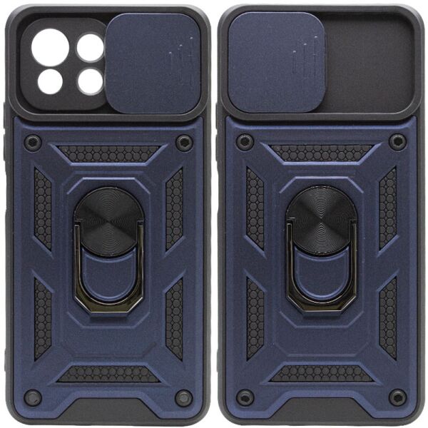 

Ударопрочный чехол Camshield Serge Ring for Magnet для Xiaomi Mi 11 Lite Синий