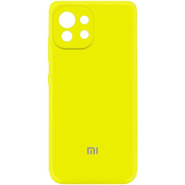 

Чехол Silicone Cover My Color Full Camera (A) для Xiaomi Mi 11 Lite Желтый / Flash