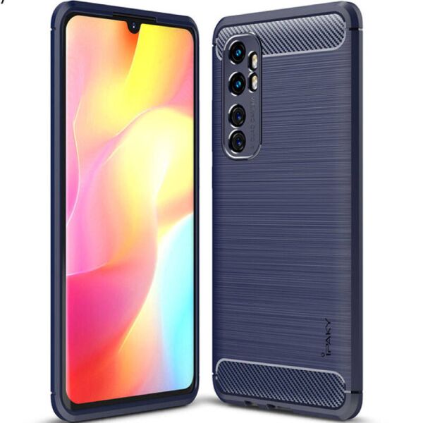 

TPU чехол iPaky Slim Series для Xiaomi Mi Note 10 Lite Синий