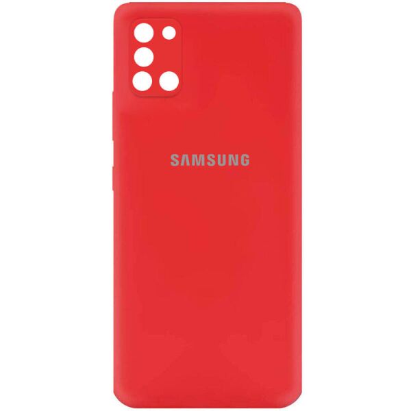 

Чехол Silicone Cover My Color Full Camera (A) для Samsung Galaxy A31 Красный / Red