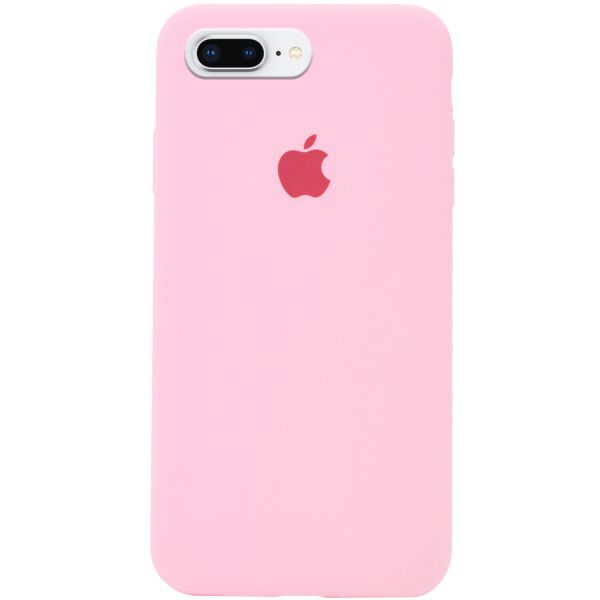 

Чехол Silicone Case Full Protective (AA) для Apple iPhone 7 plus / 8 plus (5.5") Розовый / Light pink