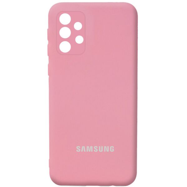 

Чехол Silicone Cover Full Camera (AA) для Samsung Galaxy A52 4G / A52 5G Розовый / Pink