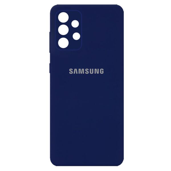

Чехол Silicone Cover Full Camera (AA) для Samsung Galaxy A32 4G Темно-синий / Midnight blue