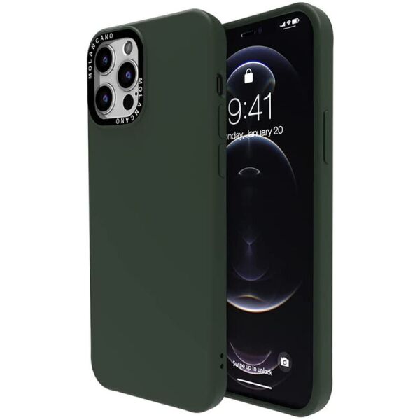 

TPU чехол Molan Cano MIXXI для Apple iPhone 12 Pro / 12 (6.1") Зеленый
