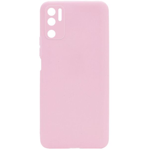 

Силиконовый чехол Candy Full Camera для Xiaomi Redmi Note 10 5G / Poco M3 Pro Розовый / Pink Sand