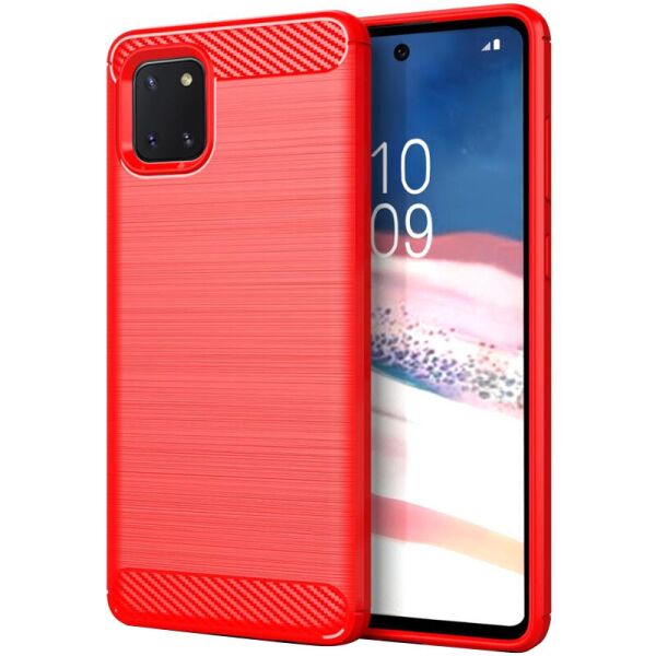 

TPU чехол Slim Series для Samsung Galaxy Note 10 Lite (A81) Красный