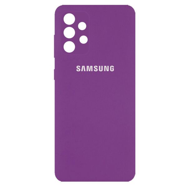 

Чехол Silicone Cover Full Camera (AA) для Samsung Galaxy A32 4G Фиолетовый / Grape