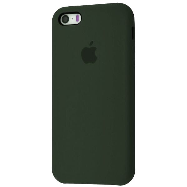 

Чехол Silicone Case (AA) для Apple iPhone 5/5S/SE Зеленый / Cyprus Green