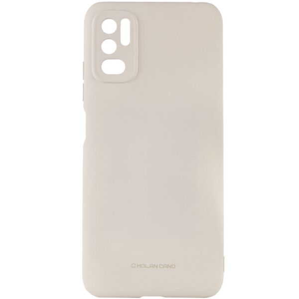 

TPU чехол Molan Cano Smooth для Xiaomi Redmi Note 10 5G / Poco M3 Pro Серый