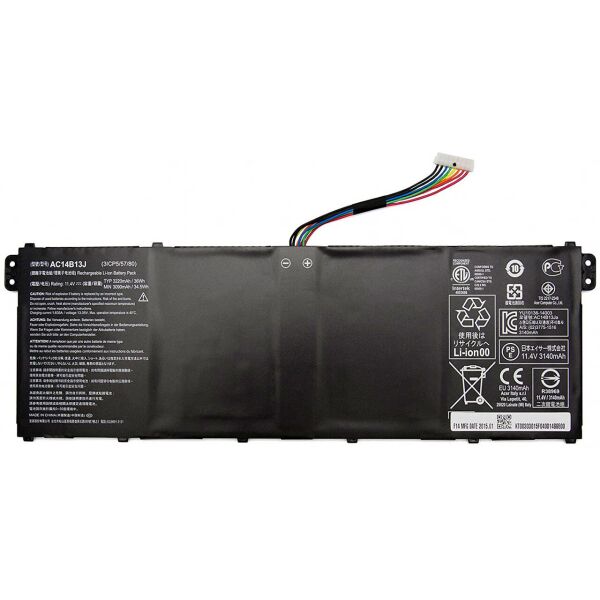 

Аккумуляторная батарея для ноутбука Acer Aspire A315-52 (AC14B18J) ( 75120 )