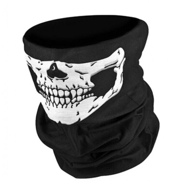 

Баф с черепом маска skull из лавсана, Черный (7111942013)