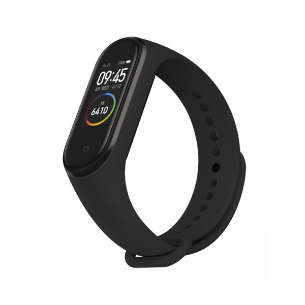 

Ремешок к браслету Mi Band 4 3 силиконовый Черный