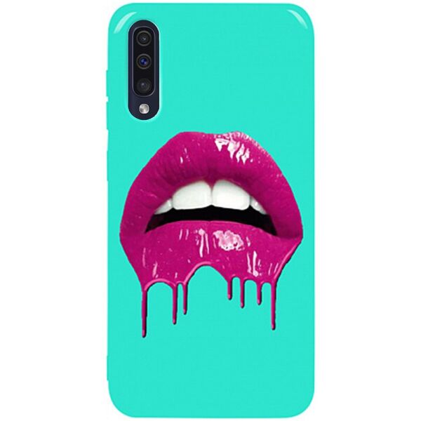 

Чехол-накладка TOTO Pure TPU 2mm Print Case Samsung Galaxy A30s/A50/A50s #32 Lips Mint