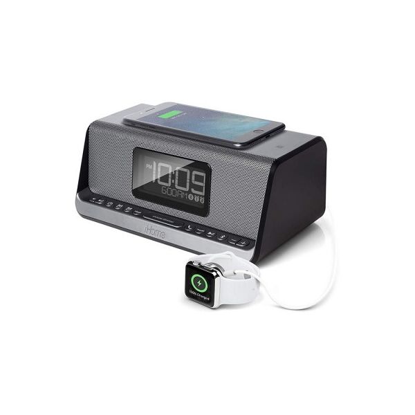

Акустична система iHome iHome IBN350G Qi Wireless Charging BT NFC USB Aux Mic (IBN350V2G)