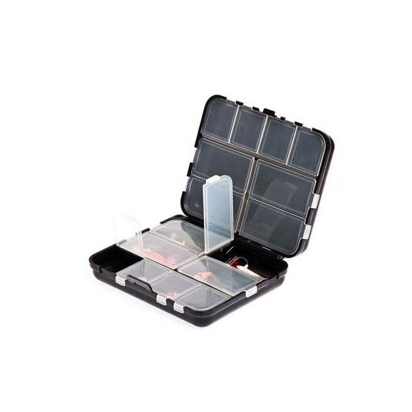

Коробка рибалки Aquatech 2416 двойная 16яч. с крышк (1697.00.23)