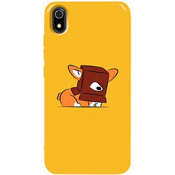 

Чехол-накладка TOTO Pure TPU 2mm Print Case Xiaomi Redmi 7A #31 Korgi Yellow