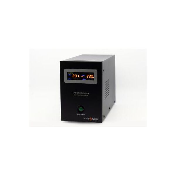 

Пристрій безперебійного живлення LogicPower LPY- B - PSW-1500VA+, 10А/15А, 24V (4130)