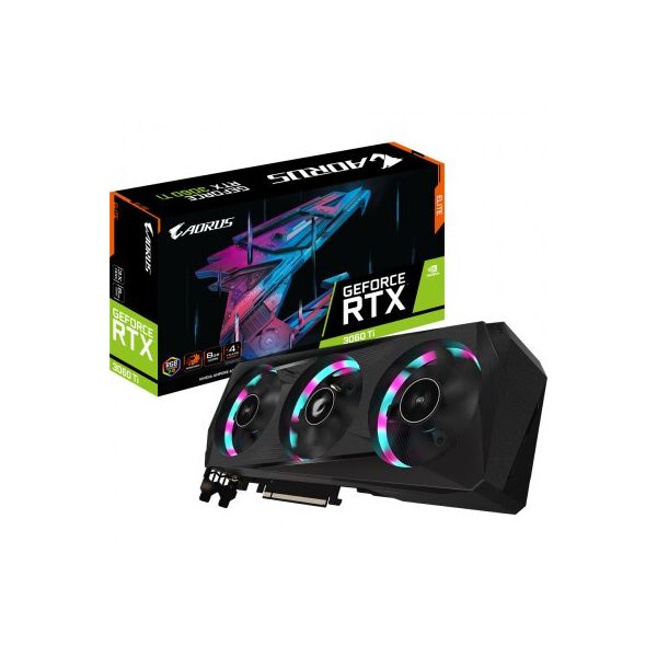 

Відеокарта Gigabyte GeForce RTX3060Ti 8Gb AORUS ELITE 2.0 LHR (GV-N306TAORUS E-8GD 2.0)