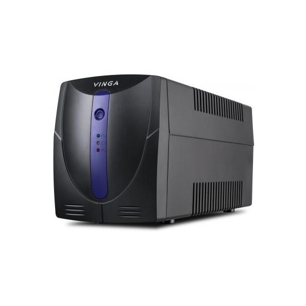 

Пристрій безперебійного живлення Vinga LED 800VA plastic case with USB (VPE-800PU)