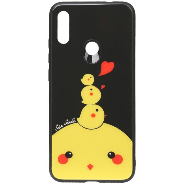 

Чехол-накладка TOTO Cartoon Print Glass Case Xiaomi Redmi Note 7 Chicken Chick