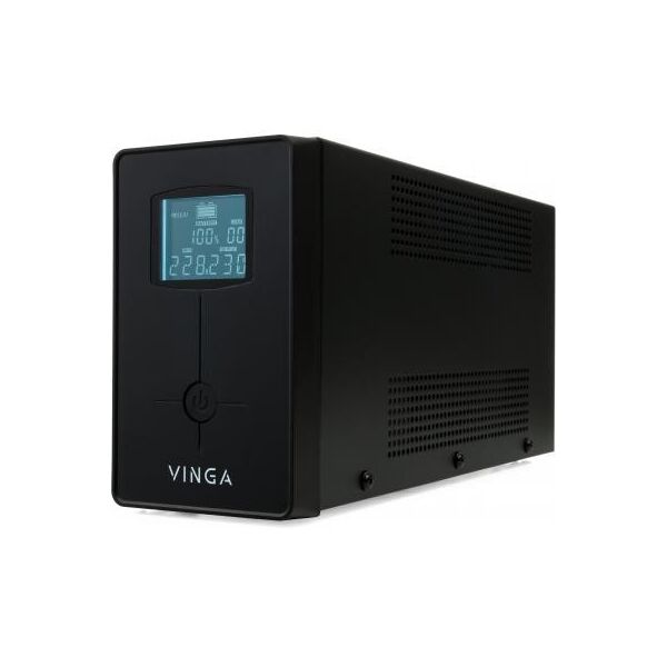 

Пристрій безперебійного живлення Vinga LCD 600VA metal case with USB (VPC-600MU)