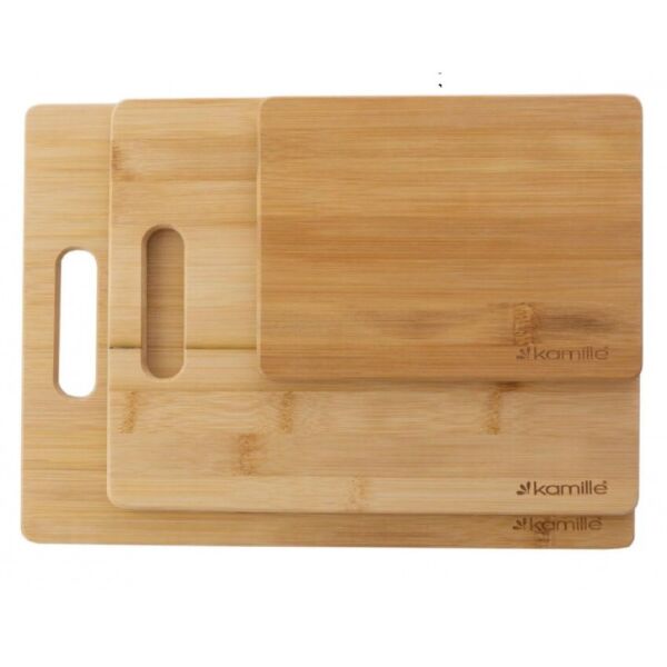 

Набор досок разделочных Kamille бамбук (3 шт) 10078