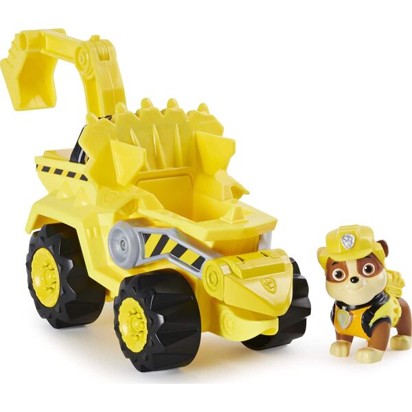 

Щенячий патруль спасательный Дино автомобиль Крепыша Paw Patrol Dino Rescue Rubble’s Deluxe Rev Up Vehicle 6059987
