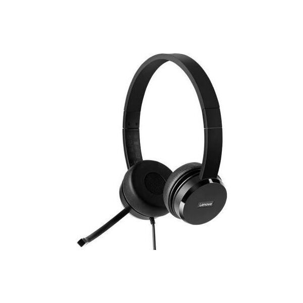 

Lenovo 100 Stereo USB Headset Black (4XD0X88524)