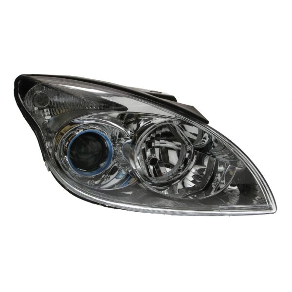 

Правая передняя фара Hyundai i30 2007-2012 правая H7/H1 автом. рег., хром.рамка 221-1146R-LD-EM