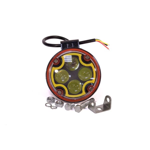 

Светодиодная фара AllLight 3WL-07R spot 9-30V + желтый страбоскоп
