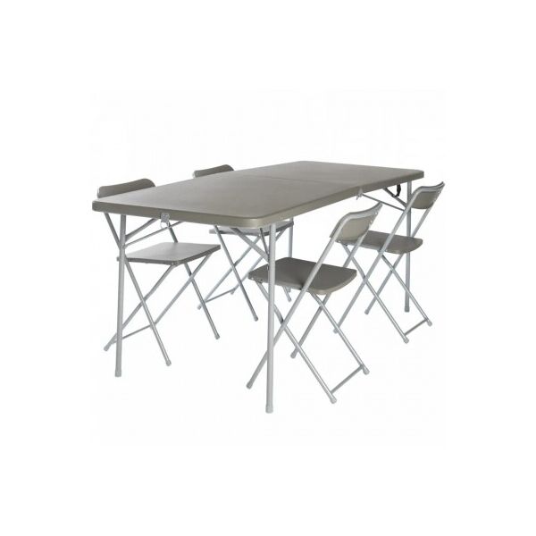 

Набор кемпинговой мебели Vango Orchard XL 182 Table and Chair Set Grey (928212)