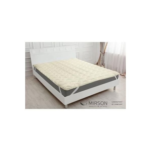 

Наматрасник MirSon Eco Light 1729 Тенсель Modal обычный Creamy 140x190 см (2200002891684)