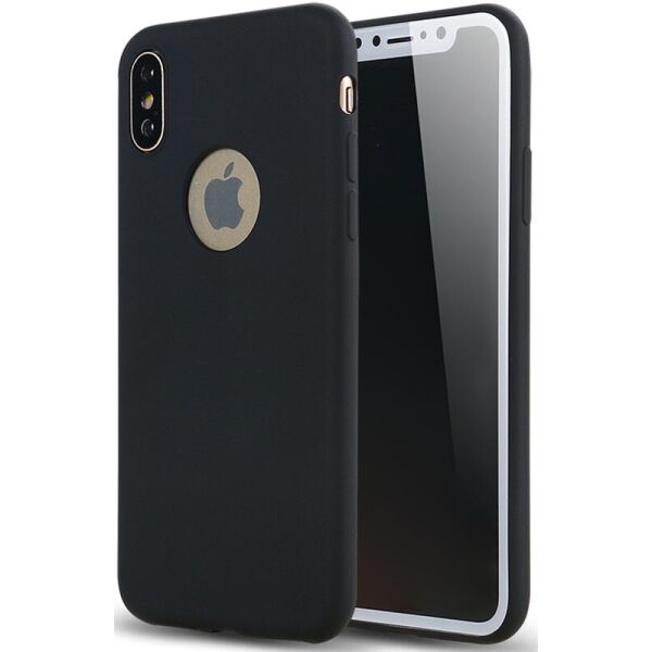 

Чехол-накладка TOTO Matte colorful TPU case iPhone X Black