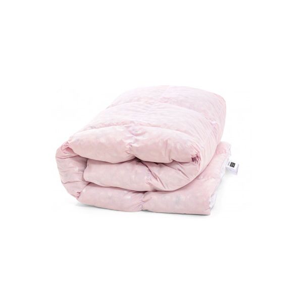 

Одеяло MirSon пуховое 1856 Bio-Pink 90 пух Зима+ 172x205 (2200003014310)