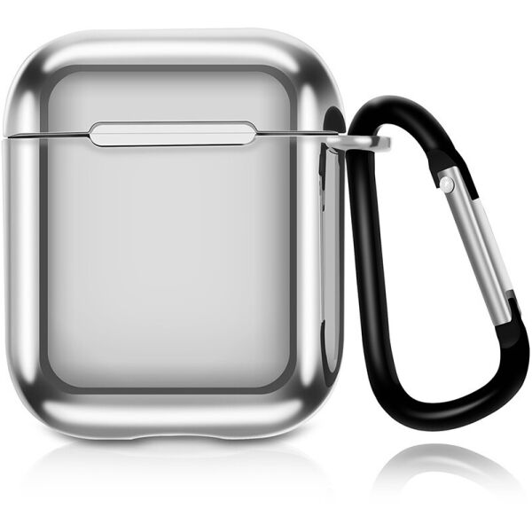 

Кейс TOTO Electroplate TPU Cover Case AirPods Silver