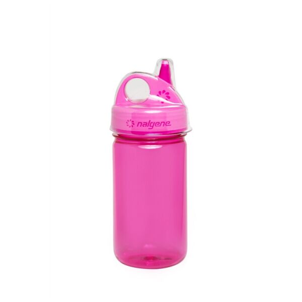 

Бутылка для воды детская Nalgene Grip-n-Gulp розовая 350 мл.