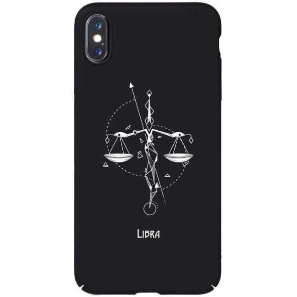 

Чехол-накладка TOTO Full PC Print Case Apple iPhone X/XS #163_Libra Black