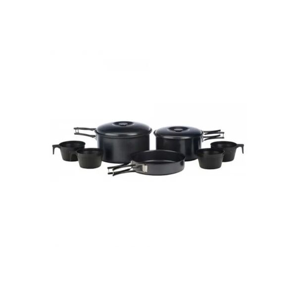 

Набор туристической посуды Vango 4 Person Non-Stick Cook Kit Black (925248)