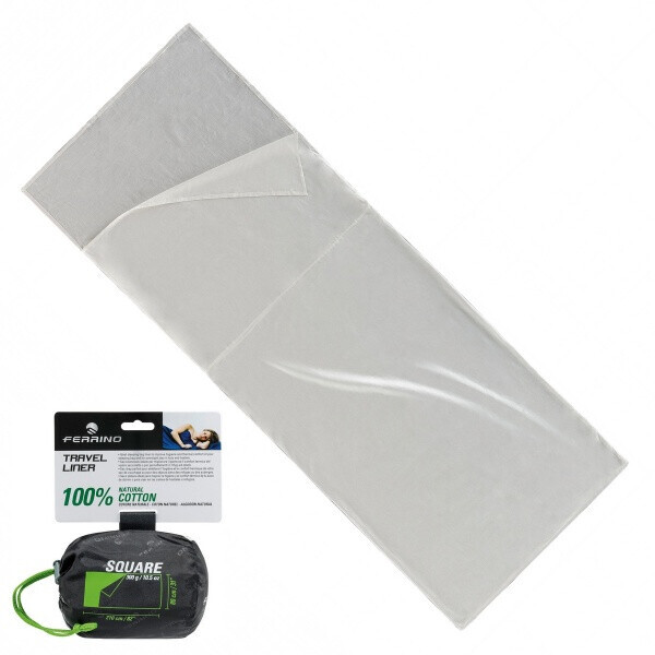 

Вкладыш для спального мешка Ferrino Liner Travel SQ White (86502CWW)