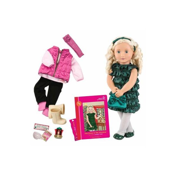 

Кукла Our Generation DELUXE - Одри-Энн с книгой (BD31013ATZ)