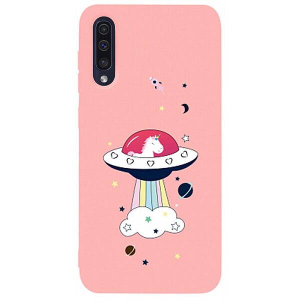 

Чехол-накладка TOTO Matt TPU 2mm Print Case Samsung Galaxy A30s/A50/A50s #17 Ufo Pink