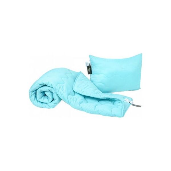 

Одеяло MirSon Набор Хлопковый №1706 Eco Light BLue Одеяло 140х205+ подушка (2200002656207)