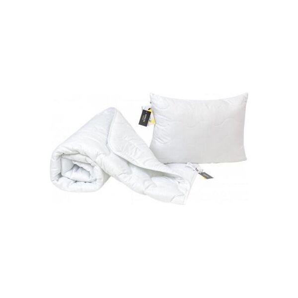 

Одеяло MirSon Набор шерстяной №1675 Eco Light White Одеяло 155х215+ подушк (2200002656603)