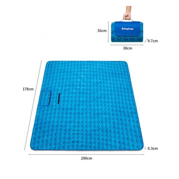 

Килимок KingCamp Picnic Blankett (KG4701) Blue